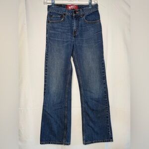 Levis 527 Boot Cut Jeans Slim Blue. Size 14